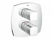 картинка Grandera термостат для душа со встроенным переключателем на 2 положения хром (19937000) от магазина Мойки онлайн