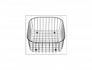 картинка Корзина для посуды с держателями нержавеющая сталь 390 х 310 х 135 мм от магазина Мойки онлайн