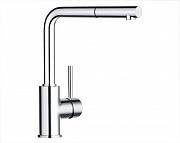 картинка Смеситель MILA-S цвет хром (выдвижной шланг) арт. 524214 от магазина Мойки онлайн