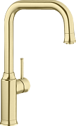 картинка BLANCO LIVIA-S сатин золото смеситель от магазина Мойки онлайн