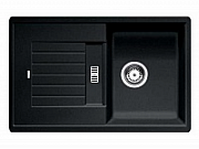 картинка ZIA 45S цвет черный мойка (стоп-вентиль) от магазина Мойки онлайн