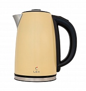 картинка LX 30021-3 чайник электрический бежевый  от магазина Мойки онлайн