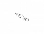 картинка зажимная скоба сливной трубы хром (37132000) от магазина Мойки онлайн