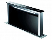 картинка  FDW 908 IB XS Downdraft нержавеющая сталь/черное стекло вытяжка от магазина Мойки онлайн