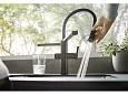 картинка Смеситель Blanco EVOL-S Pro FILTER цвет черный матовый (с подключением фильтра) арт. 526636 от магазина Мойки онлайн