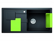 картинка SITY XL 6 S антрацит Silgranit мойка (+аксессуары КИВИ) от магазина Мойки онлайн