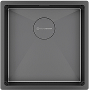 картинка Мойка для кухни Kuchenstern KRAFT 45 AISI 304/R10 вороненая сталь 500GM50 от магазина Мойки онлайн