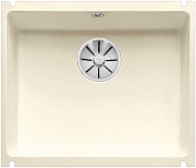 картинка Кухонная мойка Subline 500-U Керамика PuraPlus  цвет глянцевый магнолия  от магазина Мойки онлайн