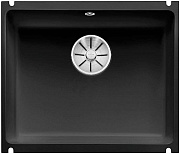картинка Кухонная мойка Subline 500-U Керамика цвет черный  от магазина Мойки онлайн