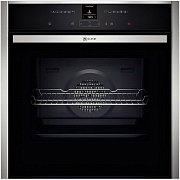 картинка B27CR22N1 нержавеющая сталь/черный духовой шкаф NEFF от магазина Мойки онлайн