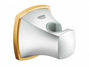 картинка Grandera настенный держатель хром / золото (27969Ig0) от магазина Мойки онлайн