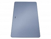 картинка Разделочная доска стекло серебристое 435 х 240 х 21 мм от магазина Мойки онлайн