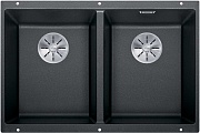 картинка Кухонная мойка Blanco Subline 350/350-U цвет антрацит арт. 523574 от магазина Мойки онлайн