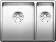 картинка CLARON 340/180-IF InFino нержавеющая сталь зеркальная полировка левая мойка от магазина Мойки онлайн