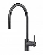 картинка EOS NEO Pull Down (115.0613.671) черный смеситель от магазина Мойки онлайн