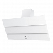 картинка MANCHESTER LIGHT 90 белое стекло вытяжка от магазина Мойки онлайн