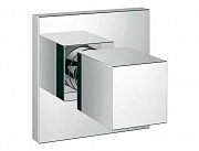 картинка Universal Cube накладная панель скрытой вентильной головки хром (19910000) от магазина Мойки онлайн