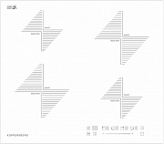 картинка ICS 604 W индукционная варочная поверхность от магазина Мойки онлайн