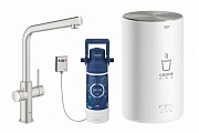 картинка GROHE Red Duo суперсталь (30327DC1) от магазина Мойки онлайн