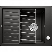 картинка Кухонная мойка Blanco Elon 45 S цвет черный арт. 525879 от магазина Мойки онлайн