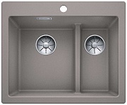 картинка Кухонная мойка Pleon 6 Split цвет серый беж  от магазина Мойки онлайн