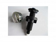 картинка Ручка клапана-автомата круглая нержавеющая сталь  от магазина Мойки онлайн