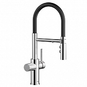 картинка Смеситель BLANCO CATRIS-S Flexo Filter хром  (выдвижной шланг) арт. 526705 от магазина Мойки онлайн