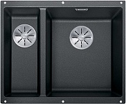 картинка Кухонная мойка Subline 340/160-U правая цвет антрацит  от магазина Мойки онлайн