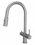 картинка Смеситель для кухни Kuchenstern BRUNN-FS нержавеющая сталь 751SS80 от магазина Мойки онлайн