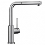 картинка Смеситель Blanco LANORA-S-F нерж.сталь смеситель (выдвижная лейка) монтаж под окно арт. 526180 от магазина Мойки онлайн