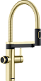 картинка Смеситель Blanco EVOL-S Pro FILTER цвет сатин золото (с подключением фильтра) арт. 527430 от магазина Мойки онлайн