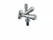 картинка Eggemann Design-Handle Was ® комбинированный угловой вентиль 1/2'' хром (41073000) от магазина Мойки онлайн