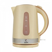 картинка LX30028-3 чайник электрический бежевый от магазина Мойки онлайн