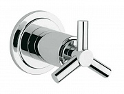 картинка Atrio Ypsilon накладная панель скрытой вентильной головки хром (19069000) от магазина Мойки онлайн