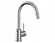 картинка Смеситель BLANCO MIDA-S цвет хром (выдвижной шланг) арт. 521454 от магазина Мойки онлайн