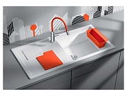картинка SITY XL 6 S белый Silgranit мойка (+аксессуары АПЕЛЬСИН) от магазина Мойки онлайн