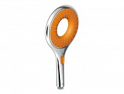 картинка Rainshower Icon ручной душ, 2 вида струй хром / оранжевый (27444000) от магазина Мойки онлайн