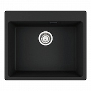 картинка Кухонная мойка MRG 610-54 FTL черный матовый  от магазина Мойки онлайн