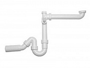 картинка  Сифон специальный плоский 1 1/2 выхо на 50 мм от магазина Мойки онлайн