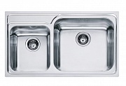 картинка Кухонная мойка GAX 620 нержавеющая сталь полированная от магазина Мойки онлайн