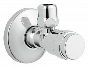 картинка Eggemann Design-Handle Egaplus угловой вентиль 1/2'' хром (41263000) от магазина Мойки онлайн