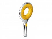 картинка Rainshower Icon ручной душ, 2 вида струй хром / жёлтый (27446000) от магазина Мойки онлайн