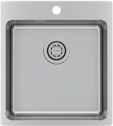 картинка Мойка для кухни Kuchenstern HERD 45 AISI 304/R25 нержавеющая сталь 556SS50 от магазина Мойки онлайн