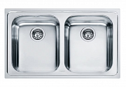 картинка Кухонная мойка LLX 620 нержавеющая сталь полированная  от магазина Мойки онлайн