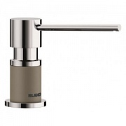 картинка LATO хром/серый беж дозатор от магазина Мойки онлайн