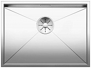 картинка ZEROX 550-U InFino нержавеющая сталь зеркальная полировка мойка от магазина Мойки онлайн