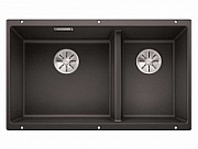картинка Кухонная мойка Blanco Subline 430/270-U цвет черный арт. 525991 от магазина Мойки онлайн